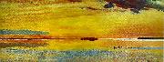 bruno liljefors solnedgang Germany oil painting artist